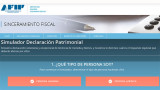 Simulador de blanque de AFIP