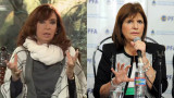 Cristina Kirchner y Patricia Bullrich