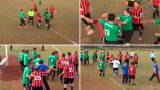 Batalla campal en partido de futbol en Misiones
