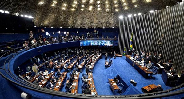 Senado de Brasil. Foto: Reuters.