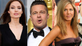Angelina Jolie, Brad Pitt y Jennifer Aniston