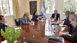Macri en Olivos con Michetti y ministros de la Corte
