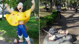 Robaron la estatua de Patoruzú