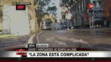 Caño de agua roto en Belgrano - Canal 26