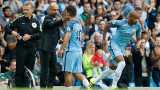 Aguero y Guardiola (Reuters)