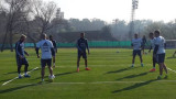 Selección - entrenamiento en Ezeiza