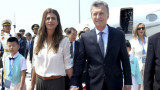 Llegada de Macri a China