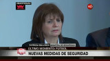 Patricia Bullrich - Nuevas medidas de seguridad en el fútbol - Canal 26