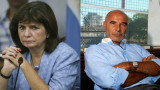 Patricia Bullrich y Juan José Gómez Centurión