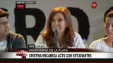 Cristina Kirchner - Acto en La Plata - Canal 26