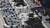 Protesta en avenida 9 de Julio - Canal 26