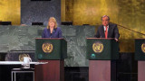 Susana Malcorra y Antonio Gurerres