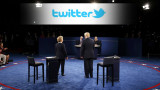 Debate Clinton - Trump - Twitter 
