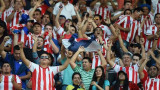 Hinchas paraguayos
