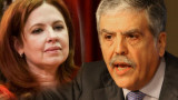 Andrea del Boca y Julio de Vido