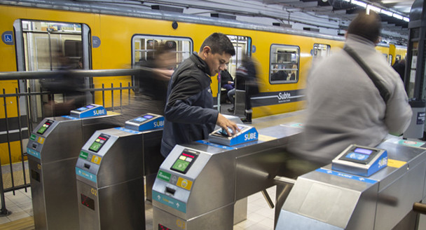 Tarifas del subte