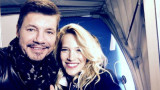 Marcelo Tinelli y Luisana Lopilato 
