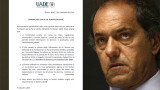 Scioli - UADE