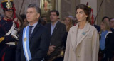 Mauricio Macri y Juliana Awada en el Tedeum