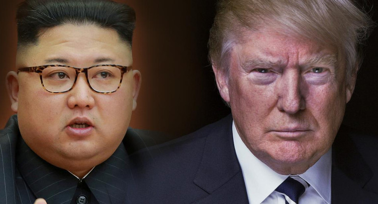 Kim Jong-Un y Donald Trump