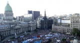 Marcha en el Congreso