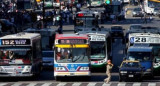 Colectivos en la capital federal