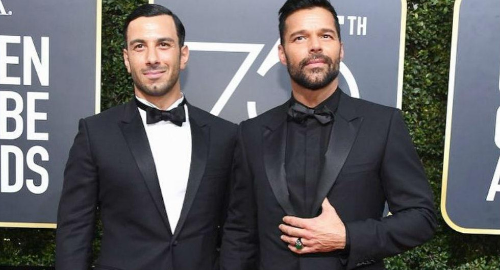 Ricky Martin y Jwan Yosef