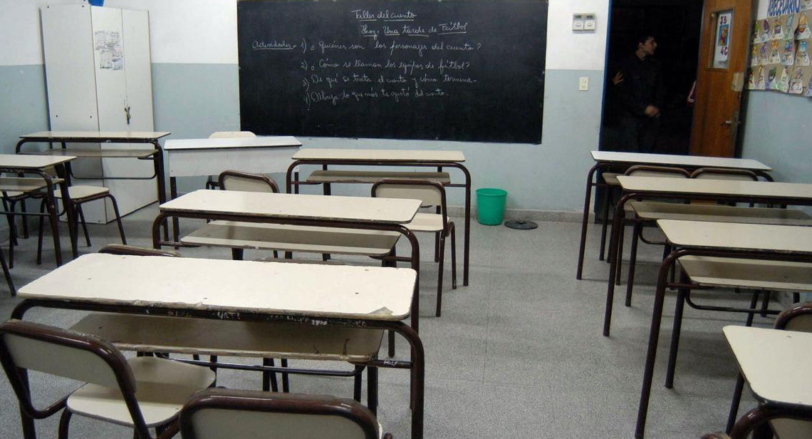 Aula vacía - Paro docente (NA)