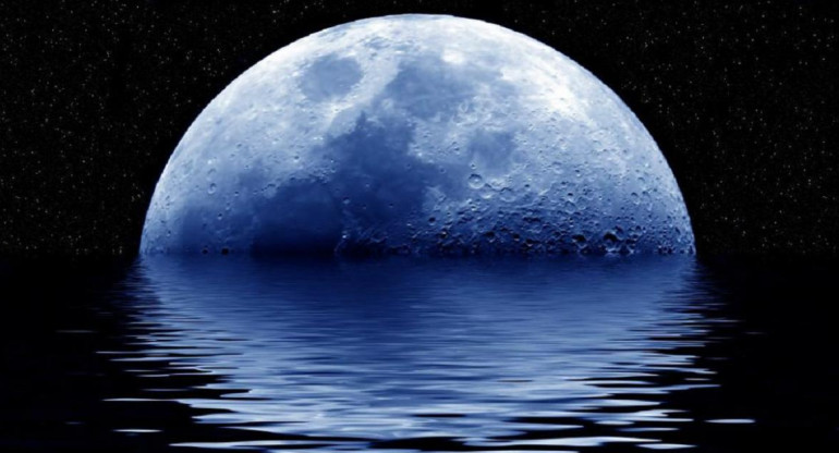 Astrología, Luna Llena Azul, astros