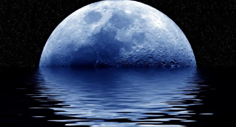 Astrología, Luna Llena Azul, astros