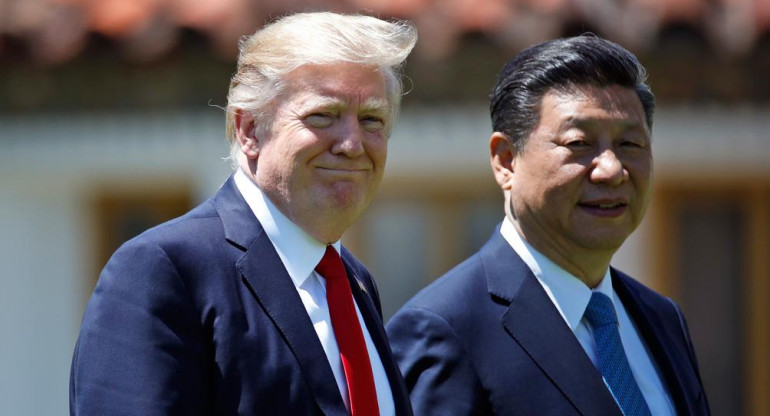 Donald Trump y  Xi Jinping - Estados Unidos y China