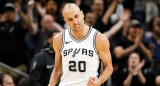 Emanuel Ginobili en San Antonio Spurs (Reuters)