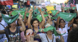 Marcha a favor del Aborto - debate sobre la despenalización en Diputados (NA)