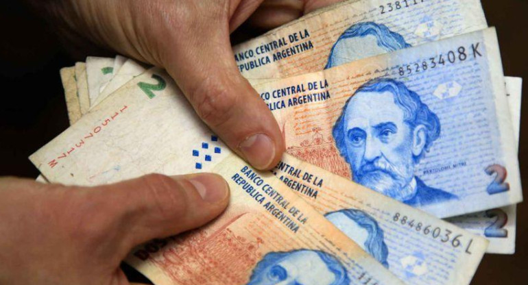 Billete dos pesos - Banco Central