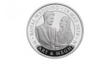 Moneda conmemorativa - Boda Real - Meghan Markle - Príncipe Harry