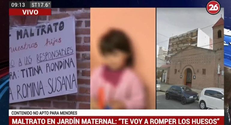 Horror en Jardín de Infante de Avellaneda - amenazaban a niños