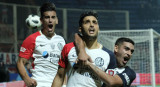 Festejo de gol de San Lorenzo - Nicolás Blandi (NA)