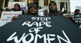 Marcha contra la violación de mujeres en India