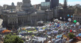 Marcha frente al Congreso - Protesta