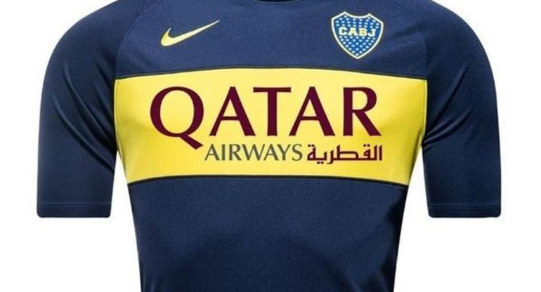 Camiseta de Boca Juniors - Qatar Airways - Sponsor
