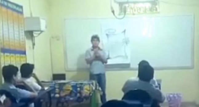 Fantasma en escuela de Bolivia