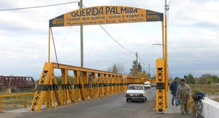 Palmira, localidad de la provincia de Mendoza