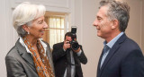 Christine Lagarde y Mauricio Macri - FMI - Gobierno argentino