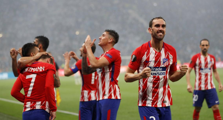 Olympique de Marsella vs. Atlético Madrid - Europa League (Reuters)