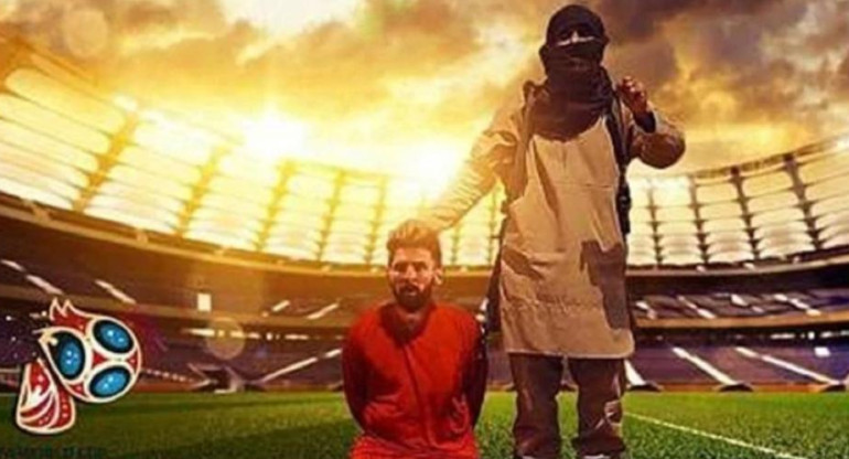 ISIS amenaza el Mundial, Lionel Messi y Cristiano Ronaldo decapitados
