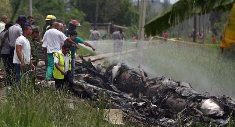 Accidente aéreo - Cuba - La Habana - REUTERS