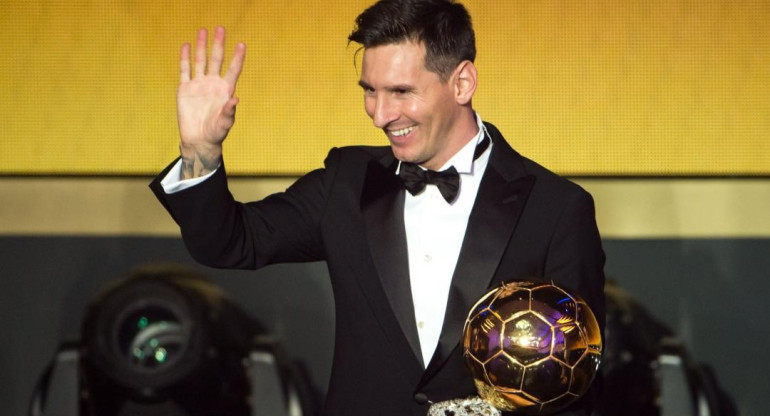 Messi, balón de oro, fútbol, Reuters