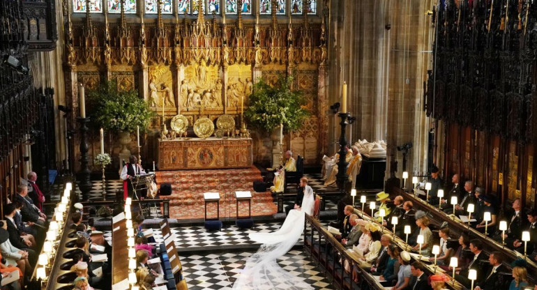 Pastor Curry en boda de príncipe Harry y Meghan Markle (Reuters)