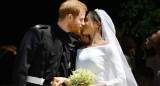 Primer beso - Meghan y Harry Boda Real