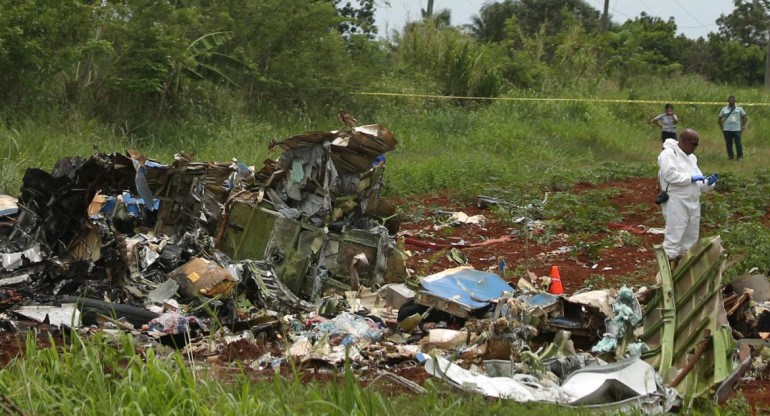 Accidente aéreo - Cuba - La Habana